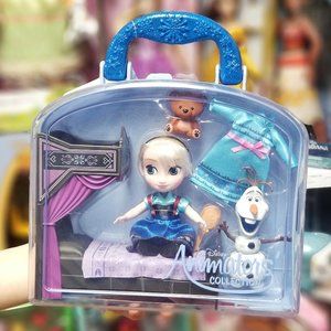 Authentic Disney Store Frozen 2 Elsa Animator's Collection Mini Doll Pla…